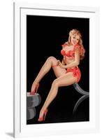 Eyeful Magazine: Pinup in Red-Peter Driben-Framed Art Print