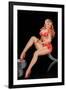 Eyeful Magazine: Pinup in Red-Peter Driben-Framed Art Print