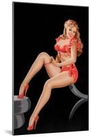 Eyeful Magazine: Pinup in Red-Peter Driben-Mounted Art Print