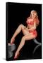 Eyeful Magazine: Pinup in Red-Peter Driben-Framed Stretched Canvas