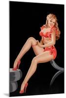 Eyeful Magazine: Pinup in Red-Peter Driben-Mounted Art Print