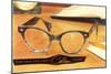 Eyeglass Frames-null-Mounted Art Print
