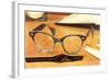 Eyeglass Frames-null-Framed Art Print