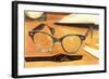 Eyeglass Frames-null-Framed Art Print