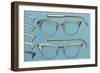 Eyeglasses-null-Framed Art Print