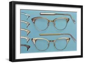 Eyeglasses-null-Framed Art Print