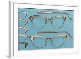 Eyeglasses-null-Framed Art Print