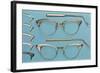 Eyeglasses-null-Framed Art Print