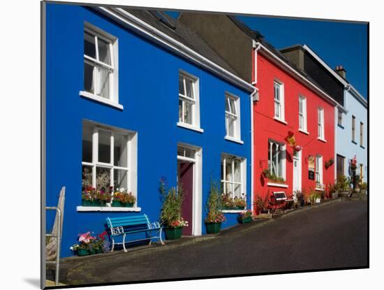 Eyeries Village, Beara Peninsula, County Cork, Ireland-null-Mounted Photographic Print