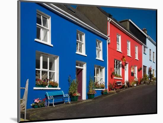 Eyeries Village, Beara Peninsula, County Cork, Ireland-null-Mounted Photographic Print