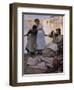 Eyes and No Eyes, 1887-Frank Bramley-Framed Giclee Print