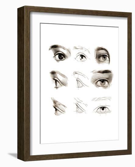 Eyes, Artwork-Mehau Kulyk-Framed Photographic Print