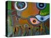 Eyes Do Not Believe What They See, 2009-Jan Groneberg-Stretched Canvas
