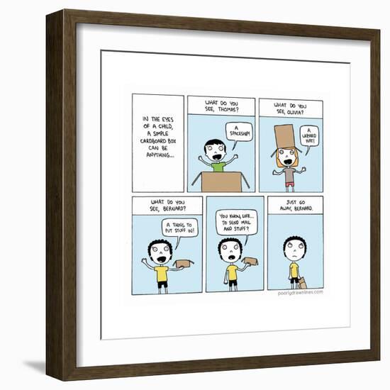 Eyes of a Child-Reza Farazmand-Framed Art Print