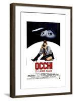 Eyes of Laura Mars, (aka Occhi Di Laura Mars), Italian Poster, Faye Dunaway, 1978-null-Framed Giclee Print