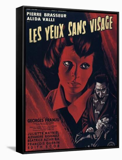 Eyes Without A Face, (aka Les Yeux Sans Visage), Edith Scob, Pierre Brasseur, 1959-null-Framed Stretched Canvas