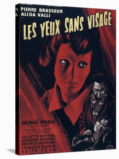 Eyes Without A Face, (aka Les Yeux Sans Visage), Edith Scob, Pierre Brasseur, 1959-null-Stretched Canvas