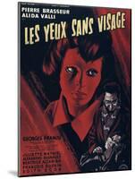 Eyes Without A Face, (aka Les Yeux Sans Visage), Edith Scob, Pierre Brasseur, 1959-null-Mounted Art Print
