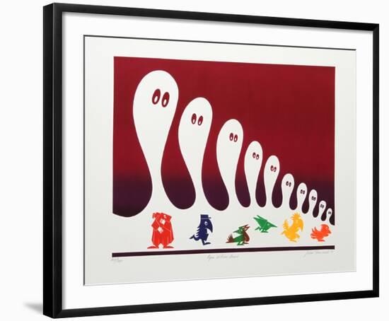 Eyes Witness Mews-Jean Sariano-Framed Limited Edition
