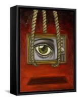 Eyewitness 2-Leah Saulnier-Framed Stretched Canvas