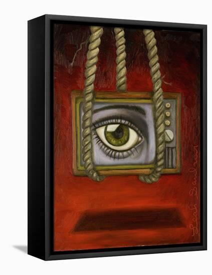 Eyewitness 2-Leah Saulnier-Framed Stretched Canvas