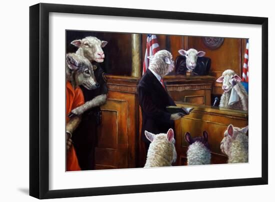 Eyewitness-Lucia Heffernan-Framed Art Print