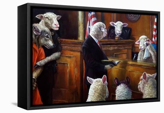 Eyewitness-Lucia Heffernan-Framed Stretched Canvas