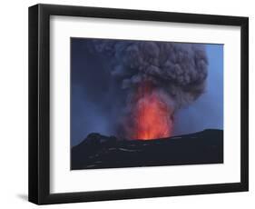 Eyjafjallajökull Eruption, Iceland-null-Framed Photographic Print