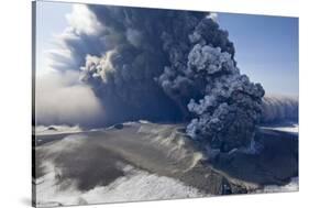 Eyjafjallajokull Volcano Erupting in Iceland-Paul Souders-Stretched Canvas