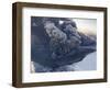 Eyjafjallajokull volcano erupting in Iceland-Paul Souders-Framed Photographic Print