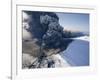 Eyjafjallajokull volcano erupting in Iceland-Paul Souders-Framed Photographic Print