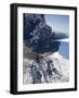 Eyjafjallajokull volcano erupting in Iceland-Paul Souders-Framed Photographic Print