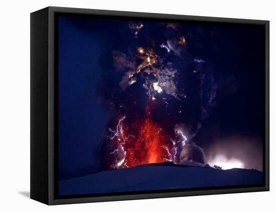 Eyjafjallajokull Volcano, Iceland-null-Framed Stretched Canvas