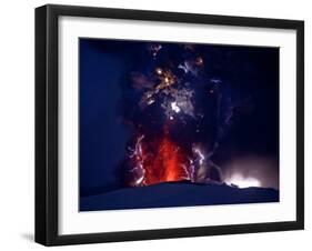 Eyjafjallajokull Volcano, Iceland-null-Framed Premium Photographic Print