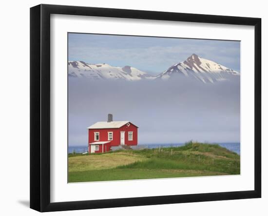 Eyjafjordur Sound, Akureyri, Iceland-Michele Falzone-Framed Photographic Print