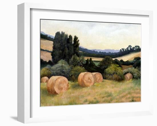 Eynsford Valley-Cristiana Angelini-Framed Giclee Print