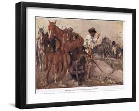 Eyre and Wylie Threatened-George Washington Lambert-Framed Giclee Print