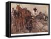 Eyre and Wylie Threatened-George Washington Lambert-Framed Stretched Canvas