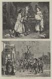 Whitefield Preaching in Moorfields-Eyre Crowe-Giclee Print