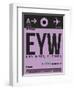 EYW Key West Luggage Tag I-NaxArt-Framed Art Print