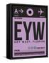 EYW Key West Luggage Tag I-NaxArt-Framed Stretched Canvas