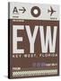 EYW Key West Luggage Tag II-NaxArt-Stretched Canvas