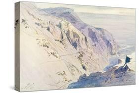 Eza (Eze), 1864-Edward Lear-Stretched Canvas