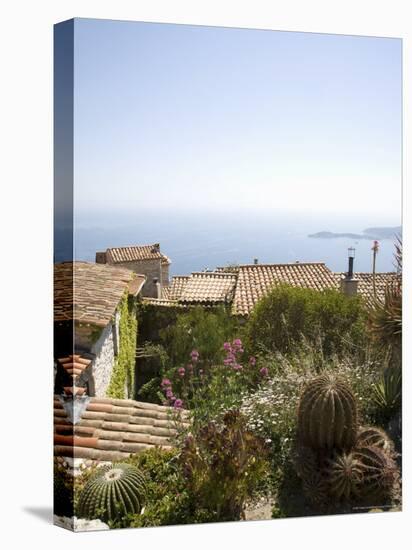 Eze, Alpes Maritimes, Provence, Cote d'Azur, French Riviera, France, Mediterranean-Angelo Cavalli-Stretched Canvas