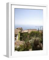 Eze, Alpes Maritimes, Provence, Cote d'Azur, French Riviera, France, Mediterranean-Angelo Cavalli-Framed Photographic Print