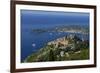 Eze and Cap Ferrat, Cote D'Azur, France, Europe-Christian Heeb-Framed Photographic Print