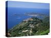 Eze and St. Jean-Cap-Ferrat, Cote d'Azur, Provence, France, Mediterranean-Roy Rainford-Stretched Canvas