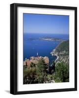 Eze and St. Jean-Cap-Ferrat, Cote d'Azur, Provence, France, Mediterranean-Roy Rainford-Framed Photographic Print