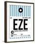 EZE Buenos Aires Luggage Tag I-NaxArt-Framed Art Print