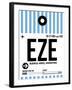 EZE Buenos Aires Luggage Tag I-NaxArt-Framed Art Print